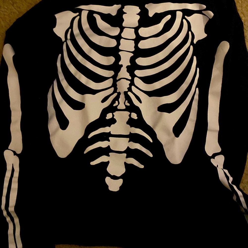 Skeleton sweater